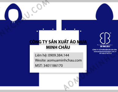 Nhà cung cấp áo mưa in logo rẻ