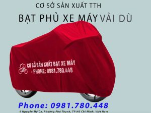 CUNG CẤP ÁO TRÙM XE IN ẤN THEO YÊU CẦU