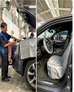 CUNG CẤP BỘ PHỦ BẢO VỆ XE VINFAST – CHUYÊN DÙNG CHO GARA