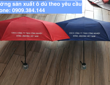 Cung cấp ô dù in ấn theo yêu cầu số lượng ít